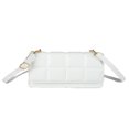 thumbnail image 1 of AMERTEER Femmes Chocolat Carré PU Cuir Rabat Sacs à Bandoulière Lady Rabat Petits Sacs à Main, 1 of 9
