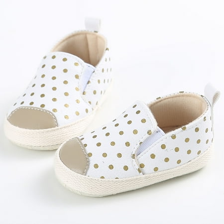 

Toyella Baby shoes rattan dot shoes White 11cm