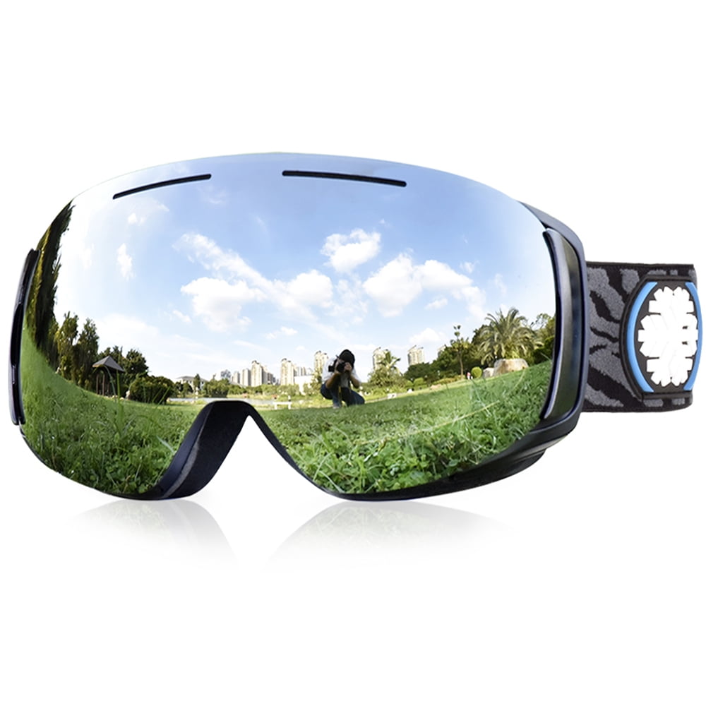 Snowledge Cyklone Ski Snow Goggles Frameless, Snowboard Goggles
