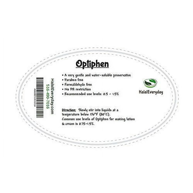 OPTIPHEN - Natural Gentle Water Soluble Preservative Lotions Creams  Cosmetic