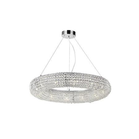 

12 Light Chandelier with Chrome Finish