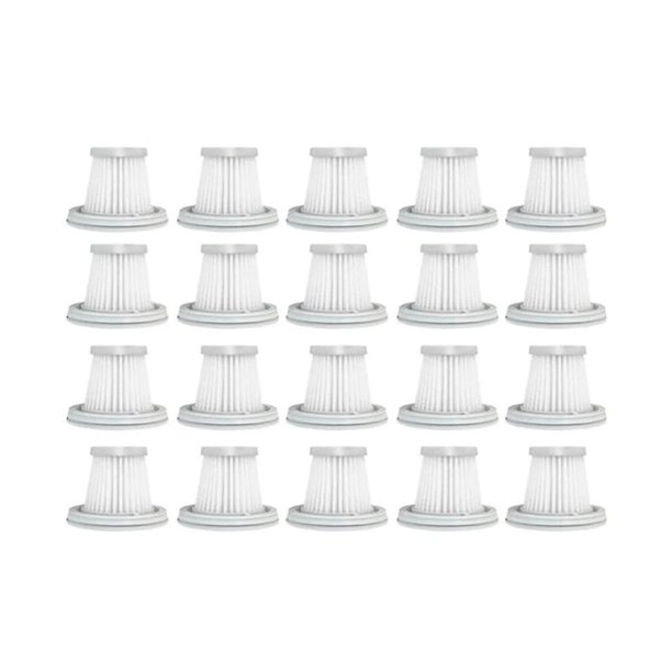 20 Piezas Para Aspiradora De Mano Ssxcq01xy Repuesto De Filtro Hepa Accesorios De Reemplazo Para El Hogar H1
