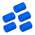 thumbnail image 1 of Envoltura de cubierta Del Silicón de Pelícu Protectora de Protección Del Cable de 5pcs Hecha de Silicona Azul 1 DYNWAVEMX Protector del cuadro del cable de la bicicleta, 1 of 6