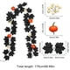 thumbnail image 3 of Uuiauoio Halloween Maple Leaf Garland Artificial Rattan Hanging Decor for Indoor Mantel Party Fireplace Wall Decoration, 3 of 9