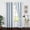 Steel Grey, variant on Ample Decor Blackout Curtains 46 x 63 inch Maroon Set of 2 Panels, Room Darkening for Bedroom, Noise Reducing, Privacy Protection