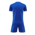 thumbnail image 4 of NAISIBABY Boys Shorts Sets 2-Piece, Performance T-Shirt and Shorts Quick Dry Breathable Basketball Running Athletic Outfits Blue Size 4, 4 of 4
