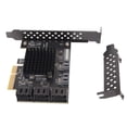 thumbnail image 2 of Controller Expansion Card, 6Gb/s Bus Bandwidth LED Indicator Light 8 Port  Card Easy To Expand  for  for Desktop PC, 2 of 7