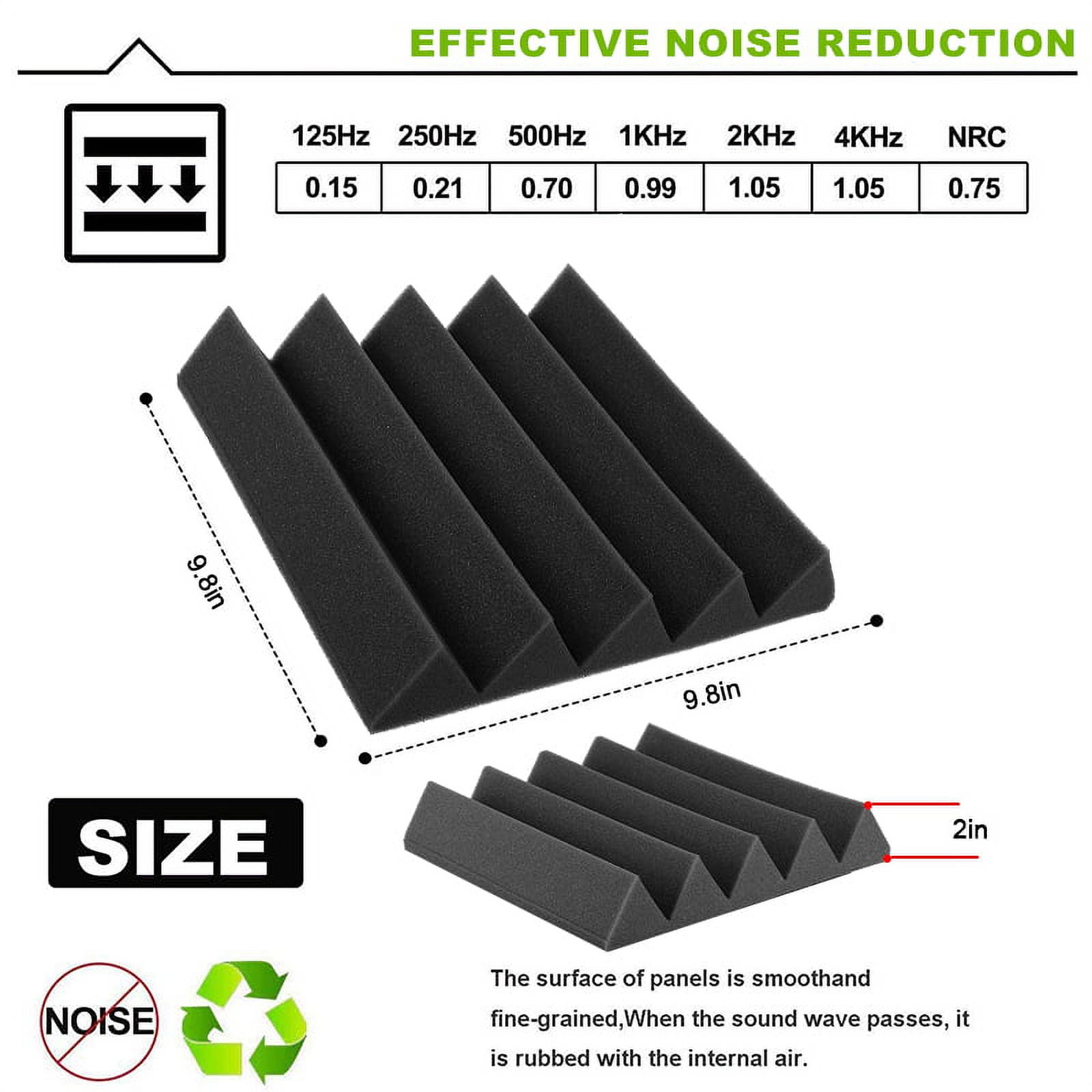 Amazon.co.jp: Sonic Acoustics 吸音材 防音シート 30*30*5cm 極