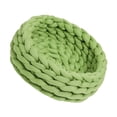 thumbnail image 2 of Cama nido para gatos jinwen tejida a mano suave lavable cesta para dormir para cachorros Verde 40cm, 2 of 8
