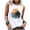 #01 White, variant on Atkumj Sleeveless Graphic Tees for Women Casual Round Neck Print Tank Tops Trendy Comfy Versatile Going Out Summer Tops S