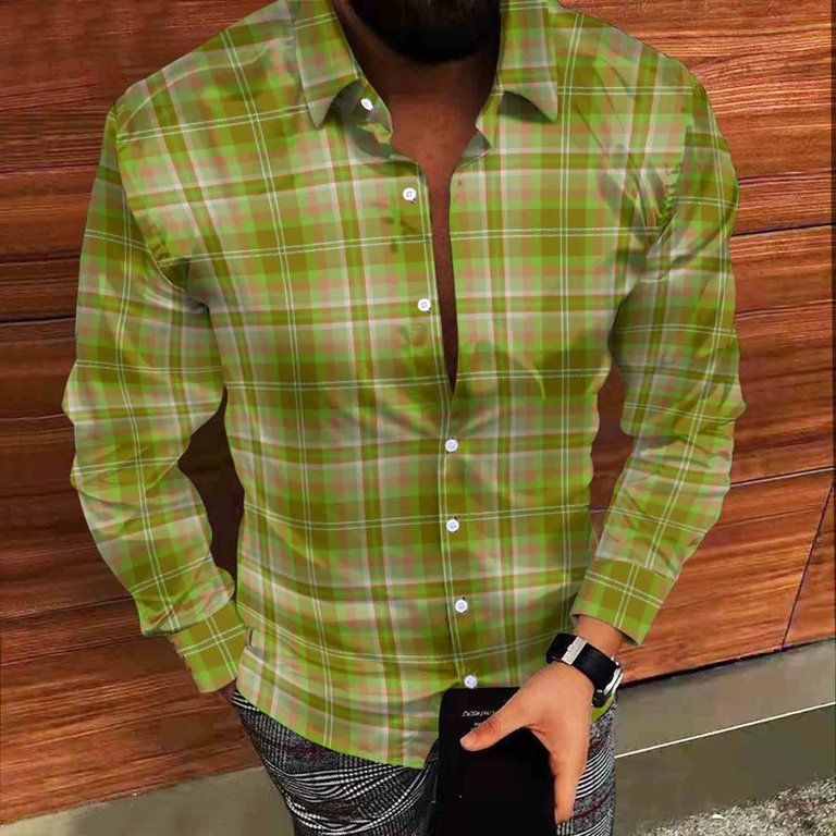christmas green mens dress shirt Mens Green Holiday Dress Shirts