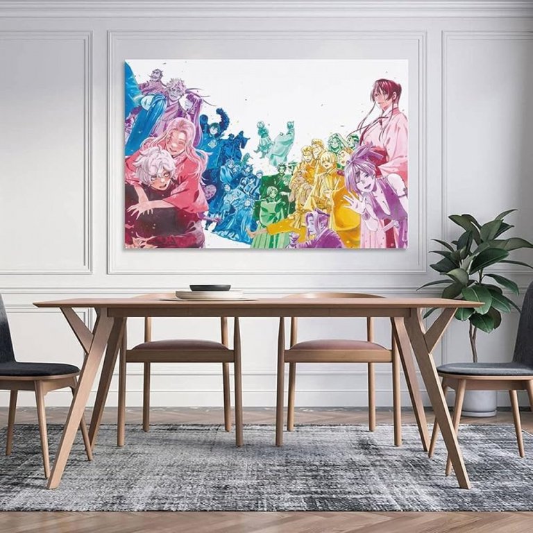 GUNKY Hell's Paradise Jigokuraku Anime Poster Poster Decorative