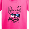 thumbnail image 4 of Inktastic French Bulldog Portrait with Sunglasses Youth T-Shirt, 4 of 5