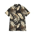 thumbnail image 3 of TMOYZQ Women's Hawaiian Button Down Shirts Casual Short Sleeve Floral Tropical Print Summer Blouse Tunic Top, 3 of 6