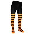thumbnail image 3 of TeeHee Little Kids Girls Fashion Cotton Tights 3 Pair Pack, 3 of 8