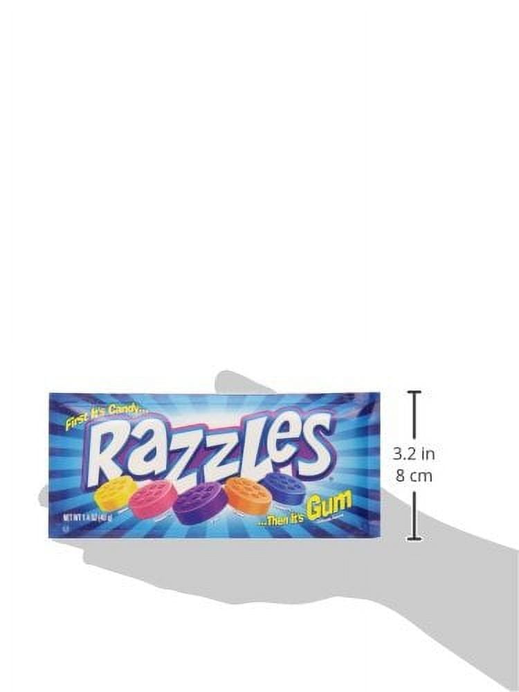 Concord Brands, Original Pouch Razzles Candy, 1.4 Oz, 24 Ct
