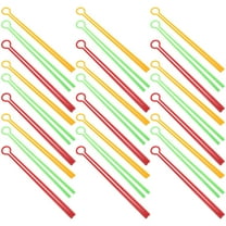 IBASETOY 35Pcs Plastic Spiral Hair Perm Rod Hairdressing Rod for Home Use and Travel