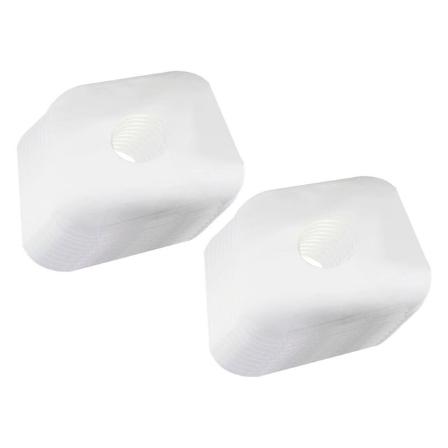 Xuanheng 20 Pcs Pochettes Intérieures pour Disques Vinyles Protection des Coins Ronds