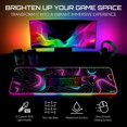 thumbnail image 2 of Mouse pad gaming Gerlos RGB LED 80x30 cm resistente al agua, 2 of 7