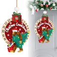 thumbnail image 1 of Large Festive Wooden Door Hanging Sign 118 Inch Holiday Decoration for Seasonal Home Entrance Display, 1 of 5