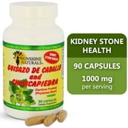 Sunshine Naturals Guisazo de Caballo and Chancapiedra, Kidney Stone Breaker, 90 Capsules, Dietary Supplements, Health Supplements