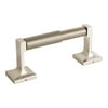 Brushed Nickel Bathroom Wall Mounted Toilet Tissue Paper Holder Bath Accessory