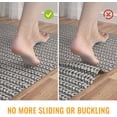 thumbnail image 3 of Silicone Non Slip Rug Pad, Anti Skid Thin Rug Gripper, Carpet underpad for Hardwood Surface Floors, Keep Area Rugs in Place - 2x3 Ft, 3 of 7