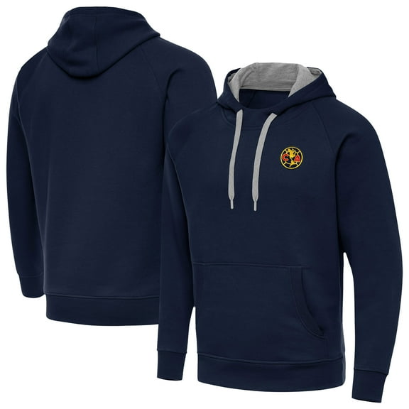 Men's Antigua Navy Club America Takeover Pullover Hoodie