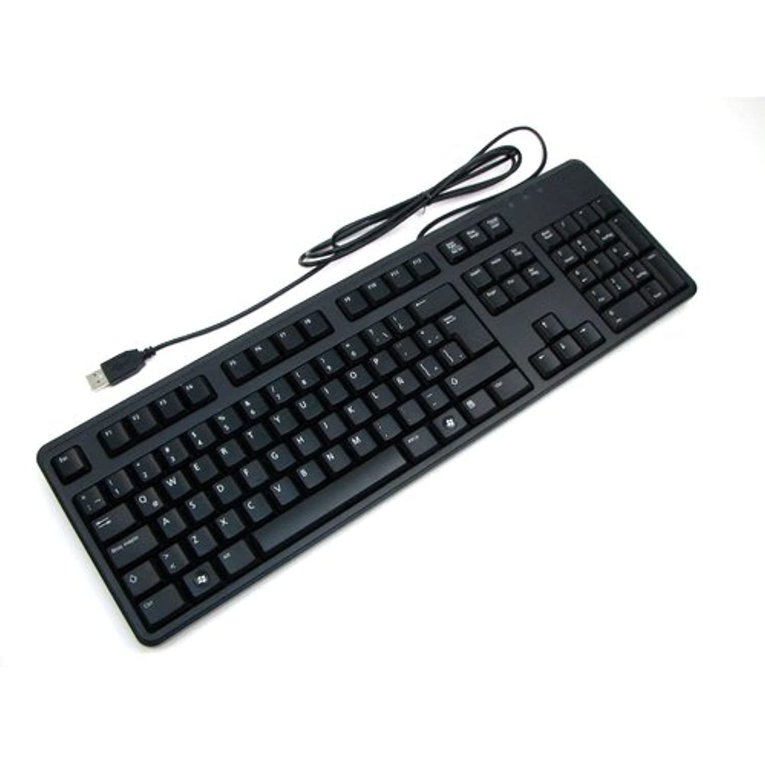 Genuine Dell Black USB Latin / Spanish Keyboard KHCC7 / D/PN 0KHCC7