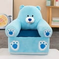 thumbnail image 3 of Folding Children'S Sofa Backrest Armchair 2 In 1 Folding Children'S Sofa Cute Cartoon Lazy Sofa Baby Chairs Comfy Foldable Couch & Reading Chair Without Padding Or Padding Core Sofa Cover Home Decor, 3 of 5