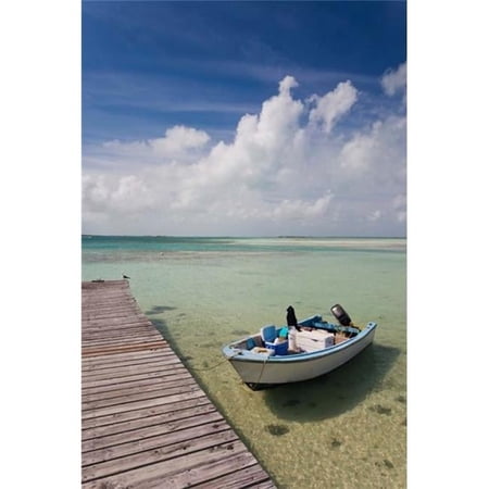 Bahamas Eleuthera Harbor Island Dunmore Harbor Poster Print by Walter Bibikow - 25 x 37 in.