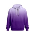 thumbnail image 3 of MHFRRA Sudadera con Capucha y Media Cremallera de Punto, Ligera, Deportiva, Informal, Cómoda, con Bolsillo Delantero Púrpura, 3 of 3