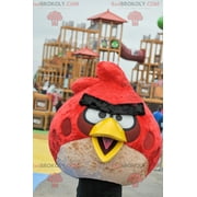 Angry Birds REDBROKOLY mascot famous video game bird