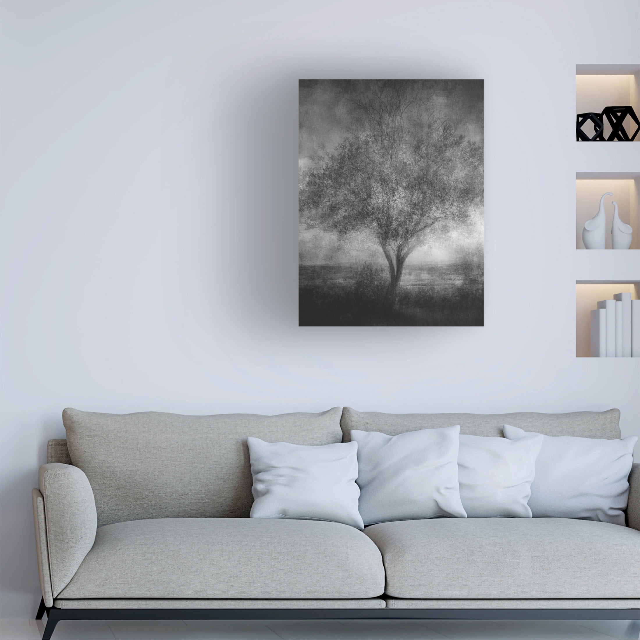 Canvas Wall Art - Katarina Holmstrom 'Reminisce' Wall Art for Living Room, Bedroom, or Office D?cor by Trademark Fine Art - 14 x 19 Inches