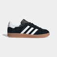 thumbnail image 2 of Ad-id-as Gazelle H06259 Sneakers Men's US 11 Black White Suede Indoor Shoes TF2417, 2 of 6