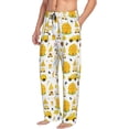 thumbnail image 6 of Honiee Gnomes Bees for men - a sleek fusion of Straight Pajama Pants, versatile Lounge Pants, and cozy Sleepwear, all rolled into one-Medium, 6 of 6