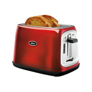 Oster - Toaster - 2 slice - 2 Slots - metallic red