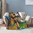 thumbnail image 4 of Scooby Doo Blanket Fuzzy Plush Bed Blanket Cozy Fluffy Air Condition Quilt For Adults Kids, 4 of 6