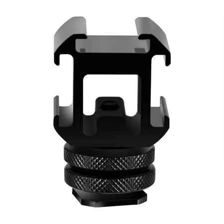 Destyer Holder Mount On Camera 180º Cold Shoe Adapter Professional