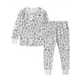 thumbnail image 3 of WIBACKER Color Your Own Pajamas for Big Girls Boys, Kids DIY 2PCS Cotton Pjs Sleepwear Set - Christmas 8 Years, 3 of 10
