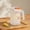 White#48449, variant on Large Capacity Beverage Pitcher with Lid, Food-Grade Plastic Jug for Iced/Hot Drinks, Refrigerator Storage Water Pitcher, Black/White/Beige