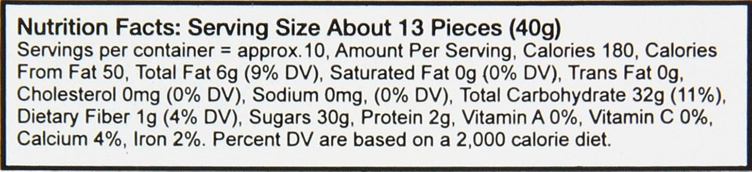 Pack of 6, Streits Jordan Almonds, 14 oz