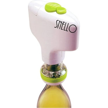 Southern Homewares Snello Electric Corkscrew Push Button Cordless Battery Powered Wine Bottle Opener