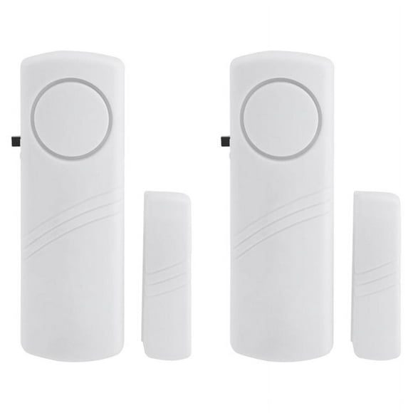 2X Door and Window Anti-Theft Alarm Door and Window Alarm Window Anti-Theft Alarm Door Magnetic Alarm Glass Switch