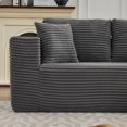 thumbnail image 4 of 106" Cloud Sectional Couch L-Shape with Right Facing Chaise(Single Seat Is Not Included),Deep Seat Modern Modular Sofa for Living Room,No Assembly Required (Gray), 4 of 10