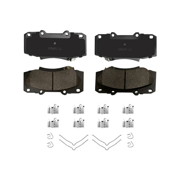 Front Ceramic Brake Pad Kit For 2011-2021 Toyota Sienna