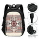 thumbnail image 3 of Balery Fashion Tatreez1 Mochila con carga USB para hombre y mujer - Mochila impermeable y antirrobo para laptop con puerto USB para viajes, trabajo, 3 of 7