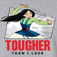 thumbnail image 3 of Disney Mulan - Tougher Than I Look - Juniors Cropped Cotton Blend T-Shirt, 3 of 5
