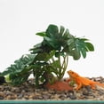thumbnail image 4 of Plantas de Terrario de Bargains Únicos con Aspecto Natural para Esconder Accesorios de Tanque de Dragón Barbudo Mejora el Hábitat de Reptiles Plantas de Reptiles para Terrario Verde, 4 of 7