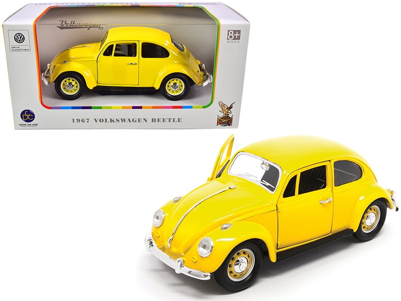 VOLKSWAGEN Escarabajo Modelo de Coche Herbie 1:24 escala Road Signature Crema no 53 1967 K8 